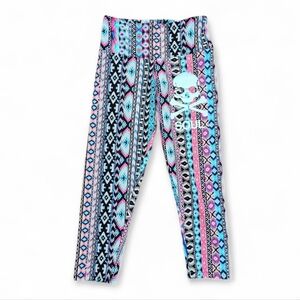 SoulCycle Women's Tribal Aztec  Pattern Leggings, Size XS